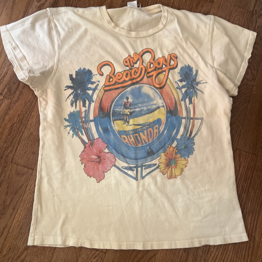 The Beach Boys Graphic Tee - Cream